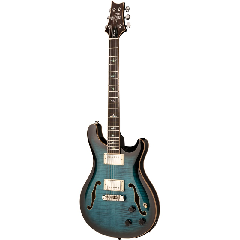 Guitarra Eléctrica Prs Se Hb Ii Piezo Peack Blue Smokeburst