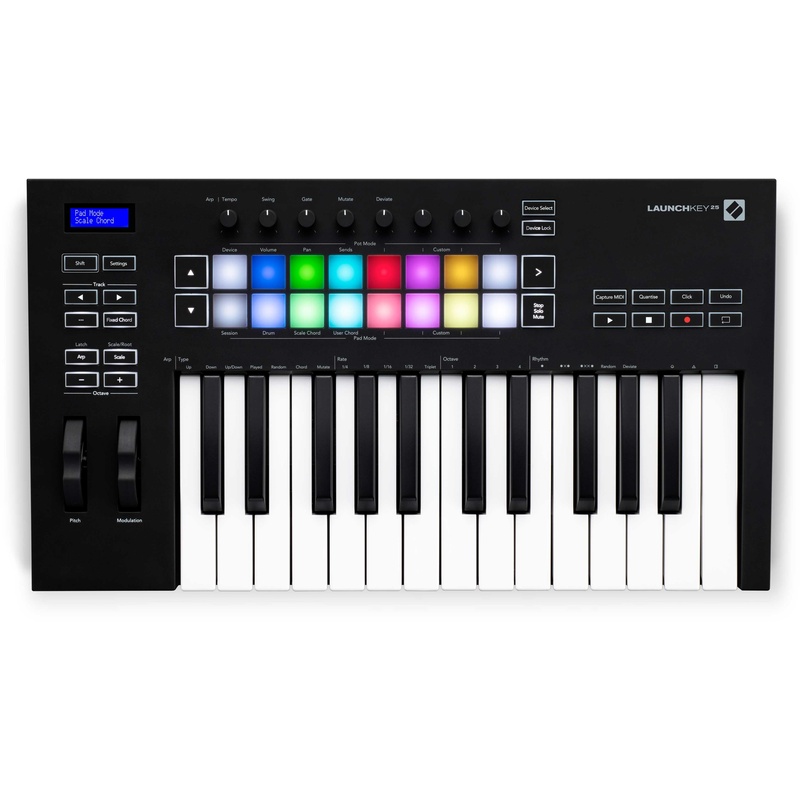 Teclado Controlador Midi Novation Launchkey 25 Mk3