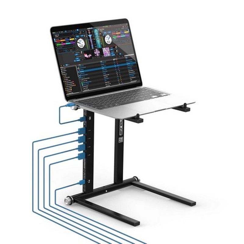 Soportes De Laptop Y Hub Usb-C Reloop Stand Hub Bk
