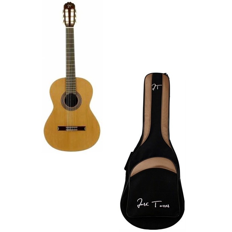 Pack De Guitarra Clásica Jose Torres Jtc-10 Jtb-10