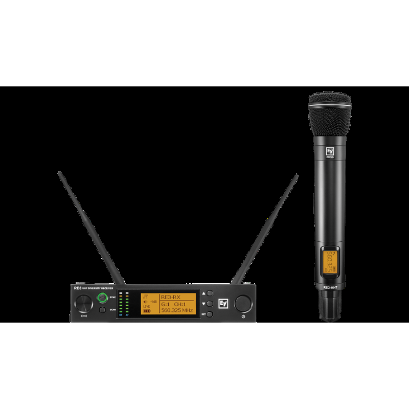 Microfonía Inalámbrica De Mano Electro Voice Re3-Nd96-5H