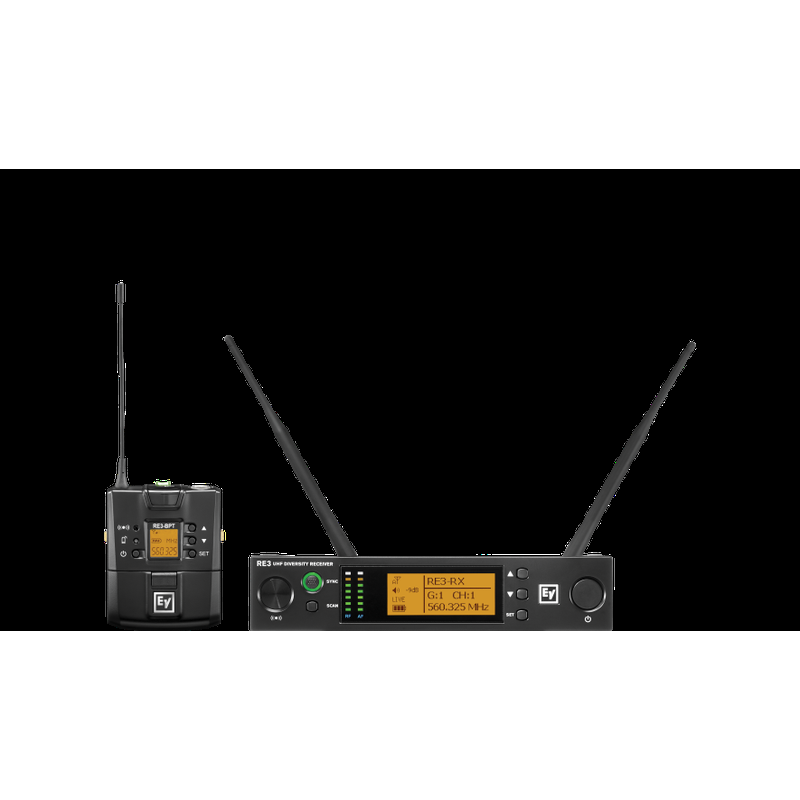 Sistema Inalámbrico Sin Micrófono Electro Voice Re3-Bpnid-5H
