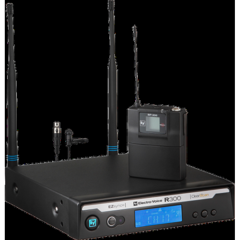 MICRÓFONO LAVALIER INALÁMBRICO ELECTRO VOICE R300-L/A