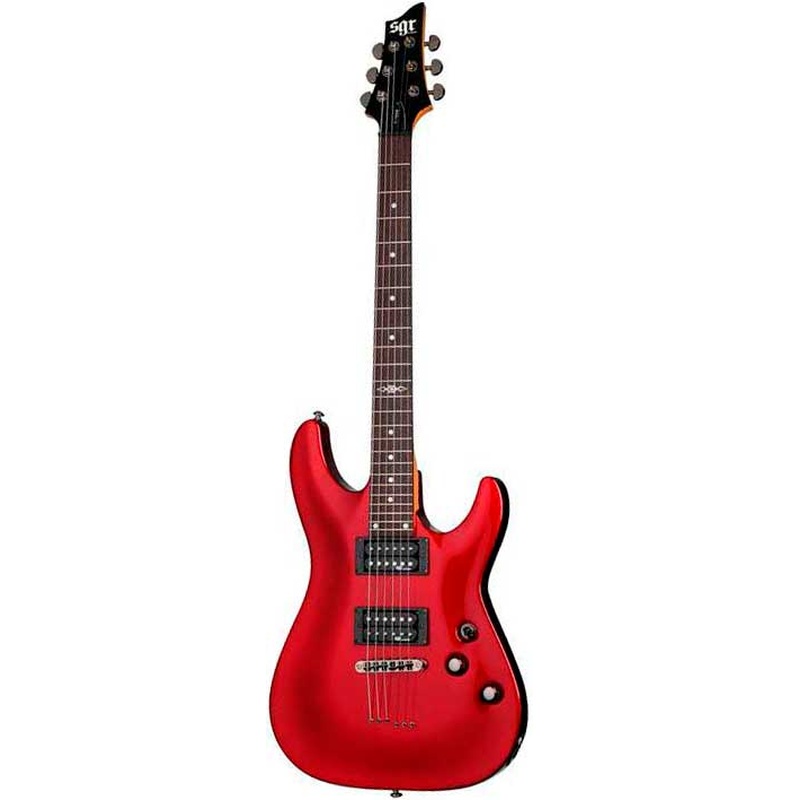Guitarra Eléctrica Schecter Sgr C‑1 Mred