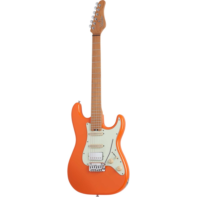 Guitarra Eléctrica Schecter Nick Johnston Trad Hss A. Orange