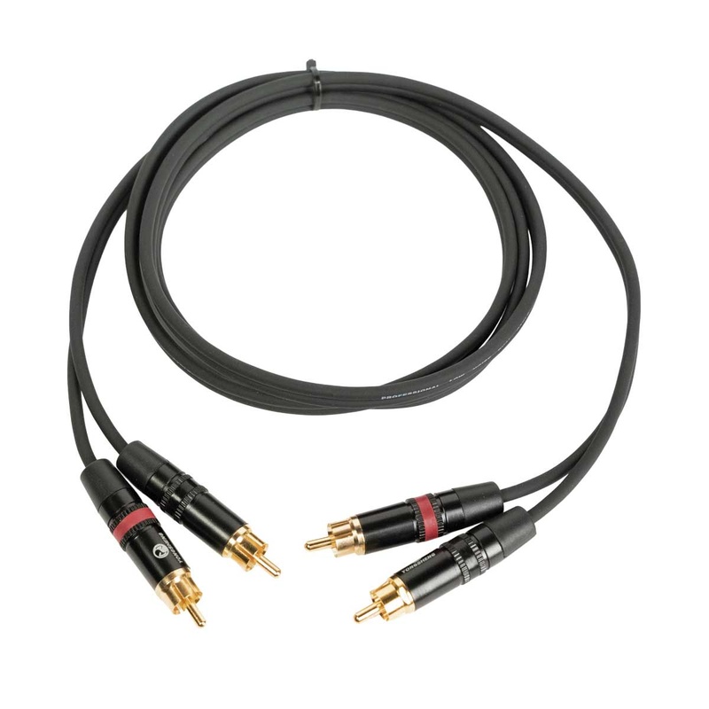 Cable De Audio Rca Oqan Qablp 2Rca 1.5 2Rca Yg Bk