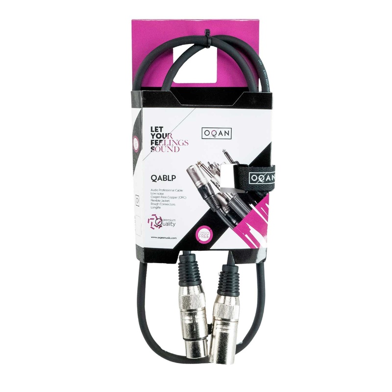 Cable De Microfono Oqan Qablp Xlrm - 3 - Xlrf
