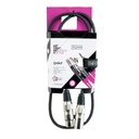 Cable De Microfono Oqan Qablp Xlrm - 3 - Xlrf