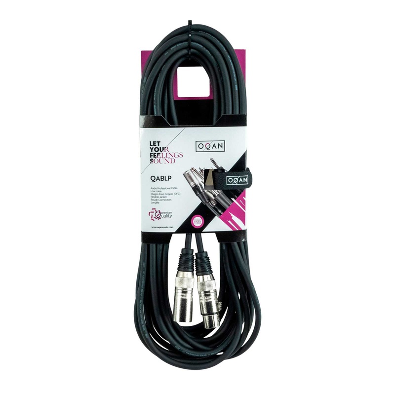 Cable De Microfono Oqan Qablp Xlrm - 10 - Xlrf