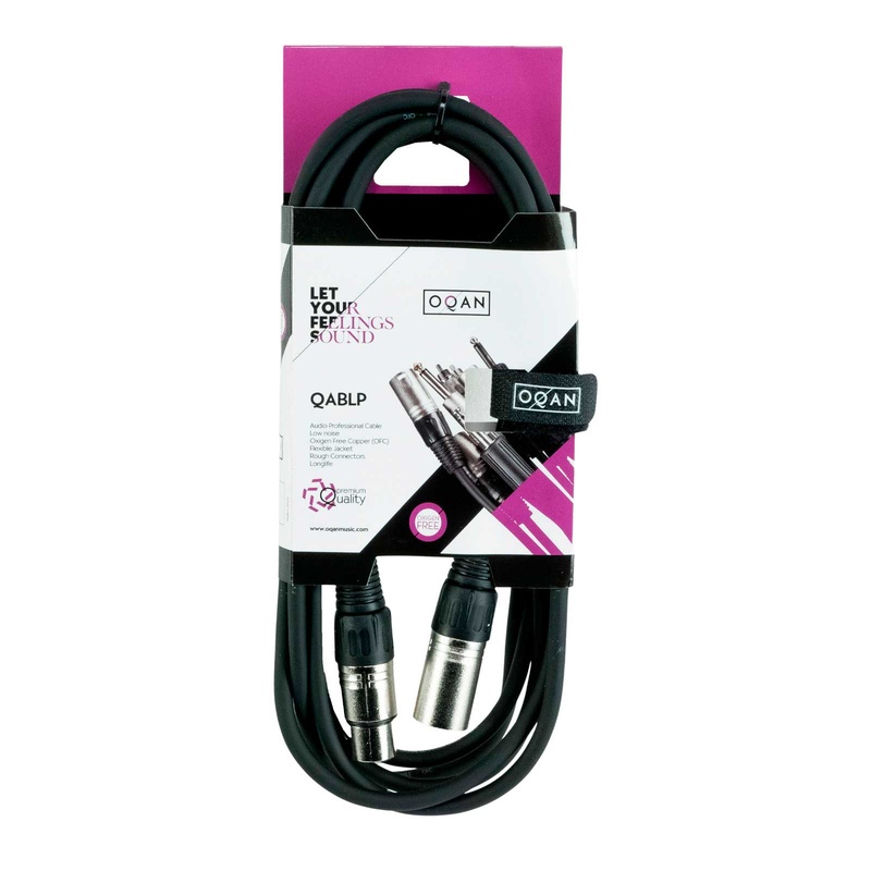 Cable De Microfono Oqan Qablp Xlrm - 5 - Xlrf Sl