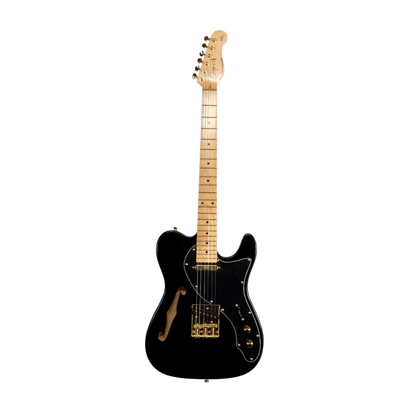 Guitarra Eléctrica Oqan Rif Series Qge-Rtc5 Bk