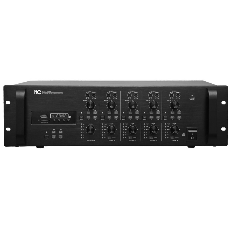 Amplificador Multicanal L-Tronik T-4240Mp