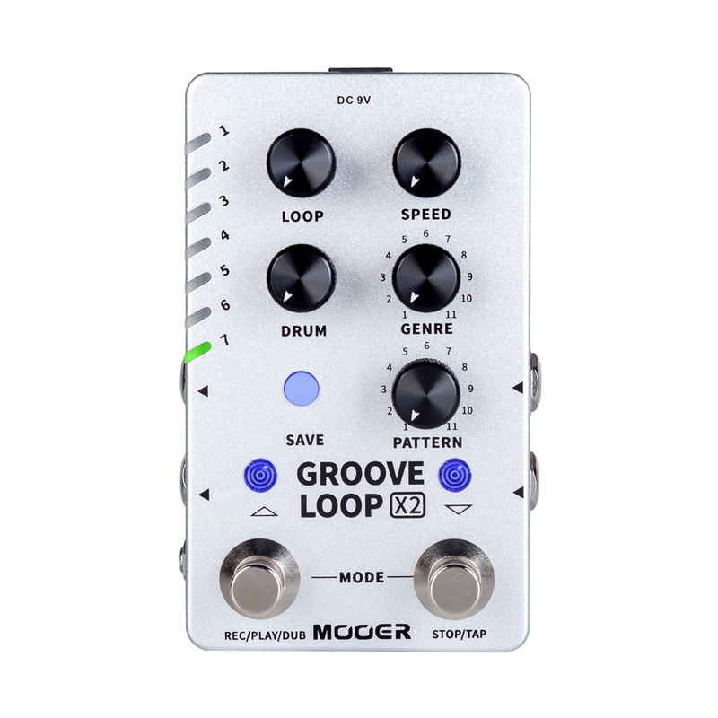 Pedal De Looping Mooer Groove Loop X2