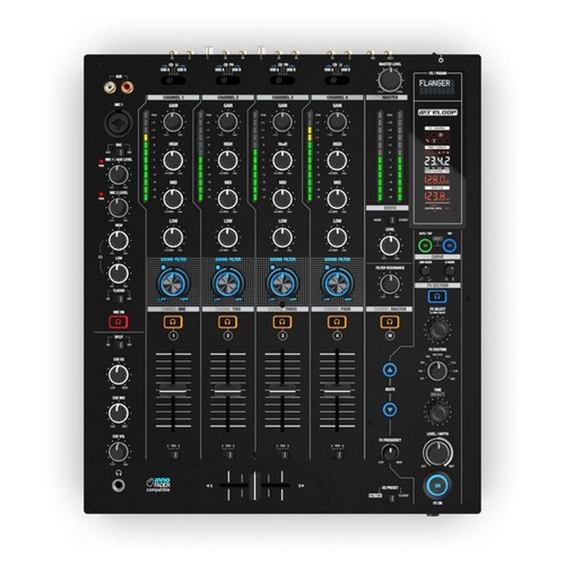 Mezclador De Dj Reloop Rmx-95 Digital Bk