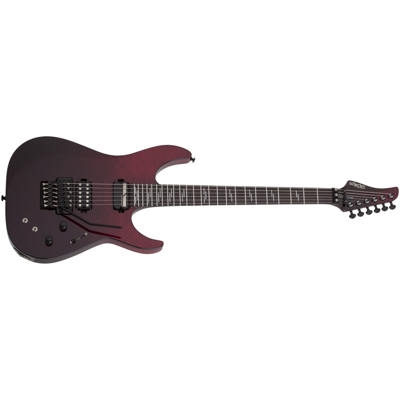 Guitarra Eléctrica Schecter Reaper-6 Fr-S Elite Blood Burst