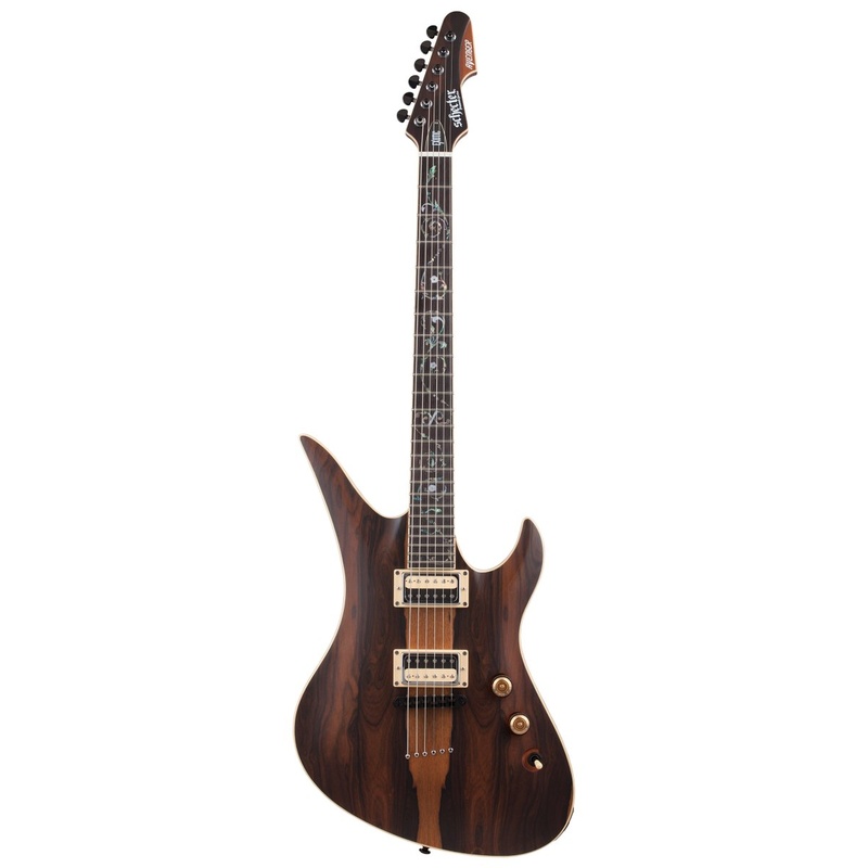 Guitarra Eléctrica Schecter Avenger Exotic Ziricote Nsz Spalted Maple