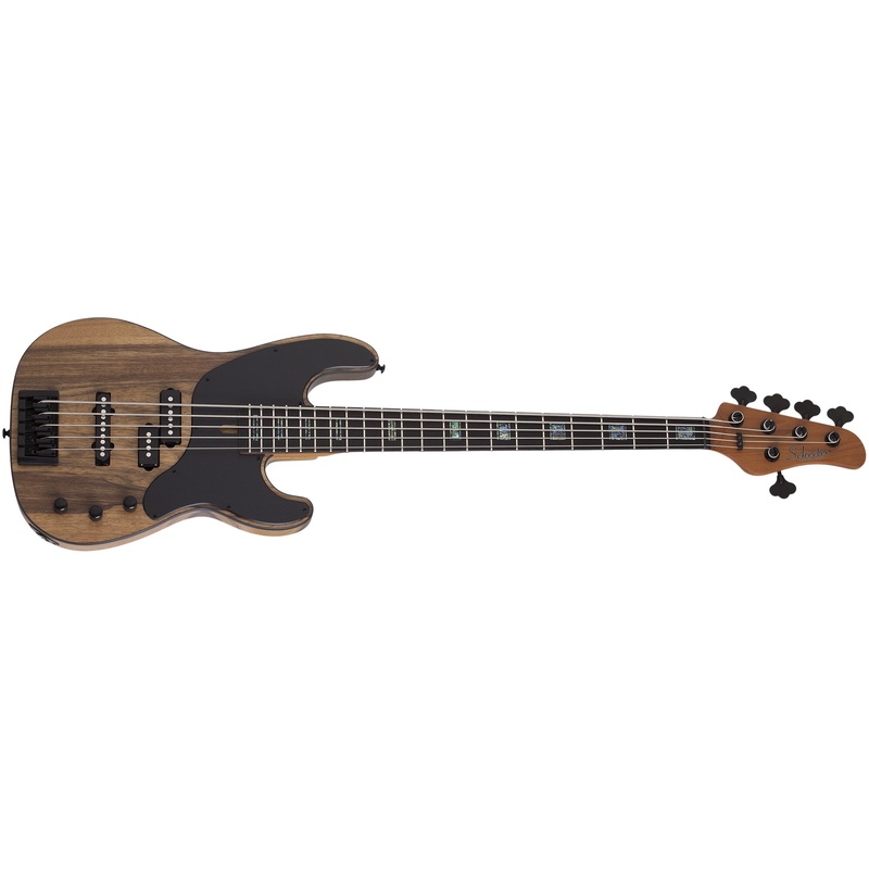 Bajo Schecter Model‑T 5 Exotic Bk