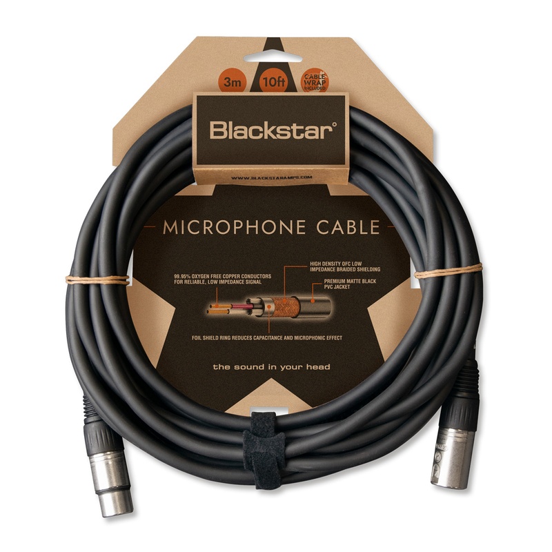Cable Xlr Blackstar 3M F/M