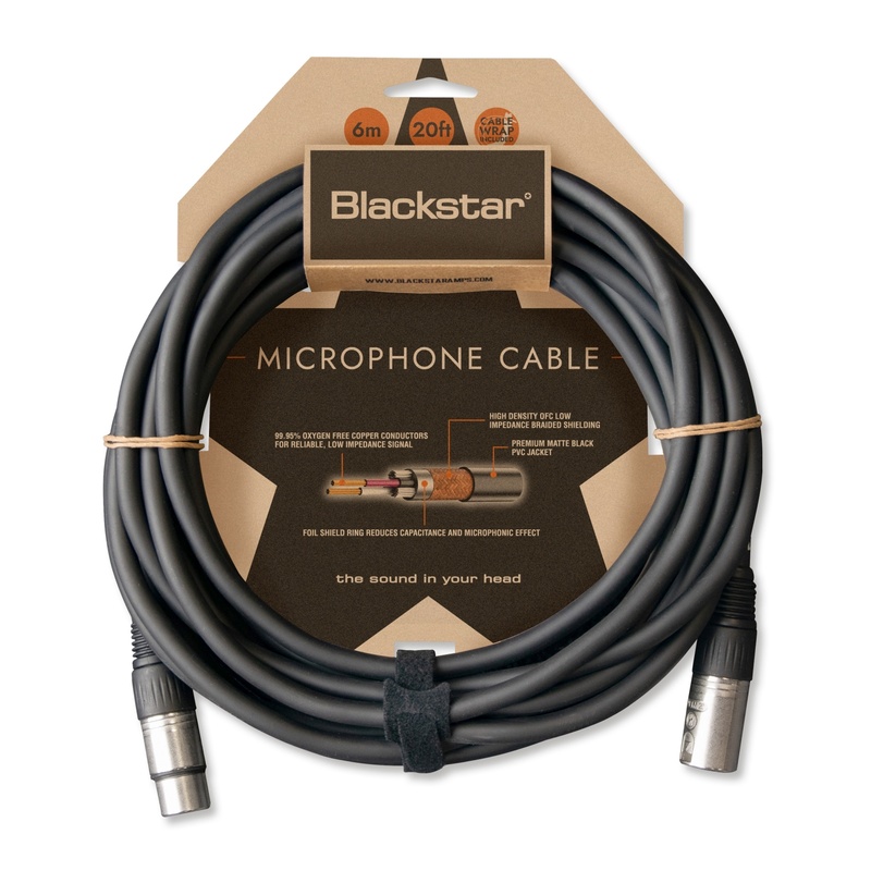 Cable Microfonico Blackstar Xlr 6M F/M