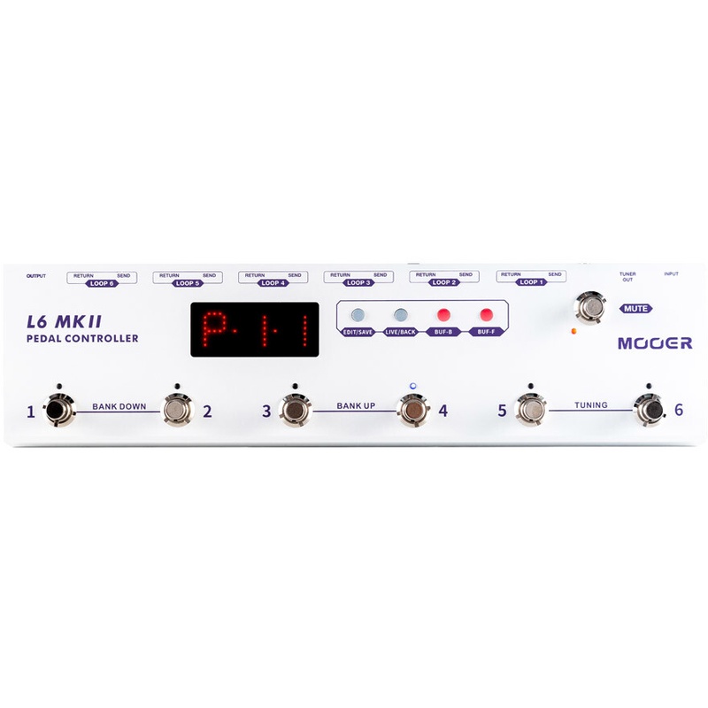 Pedal Conmutador Mooer L6 Mkii