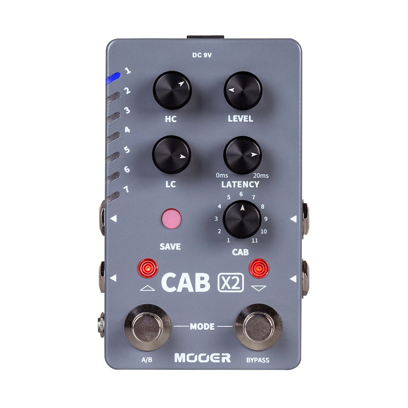 Pedal De Overdrive Mooer Cab X2