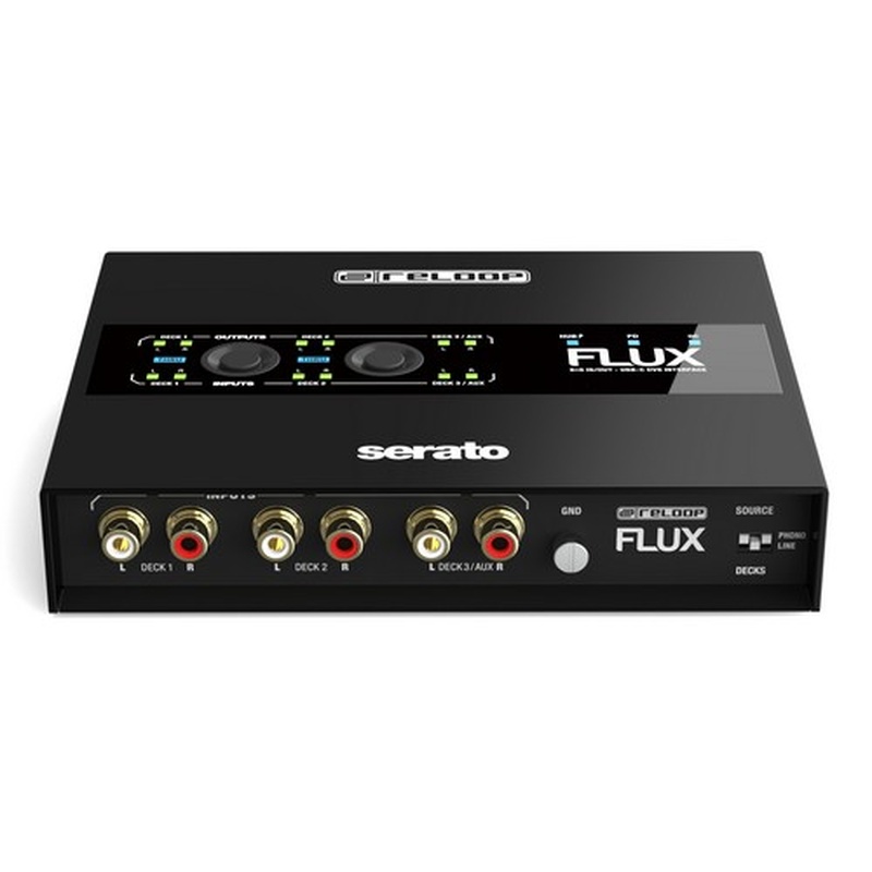 Interfaz De Audio Dj Reloop Flux
