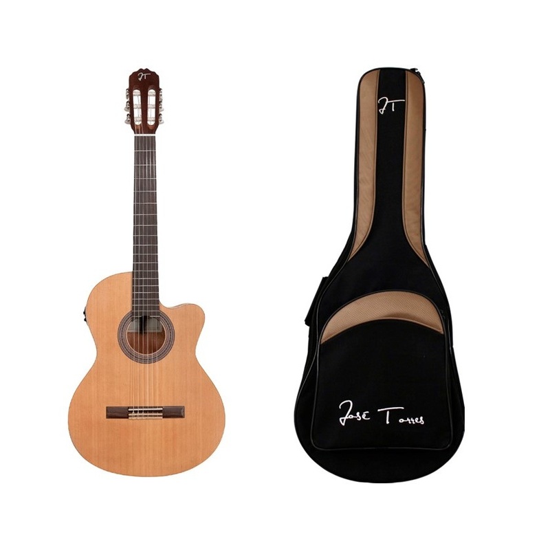 Pack De Guitarra Clásica Jose Torres Jtc-5Sce Jtb-10