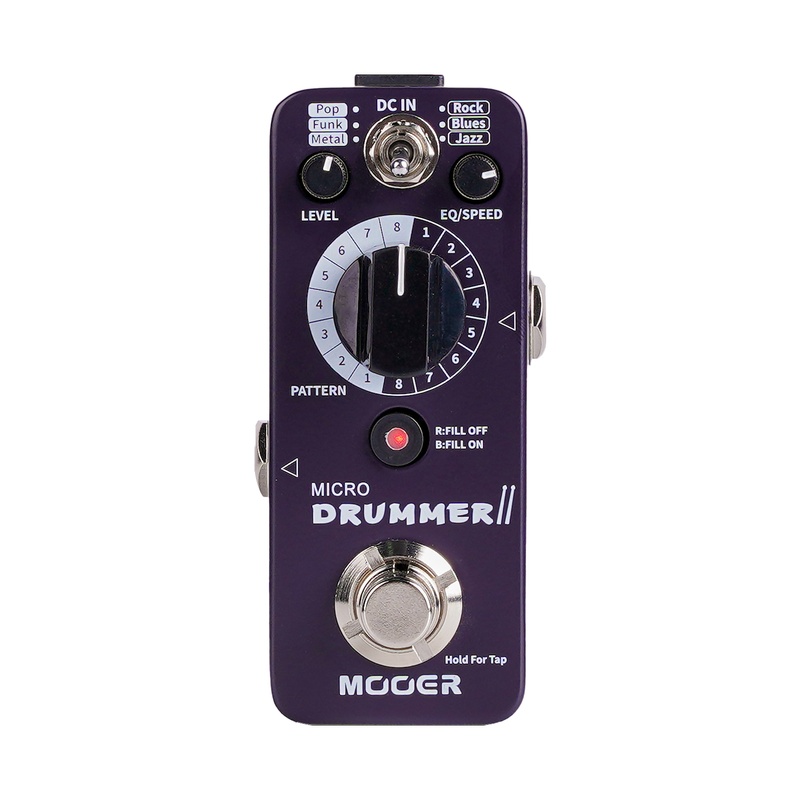 Pedal De Ritmo Mooer Micro Drummer Ii