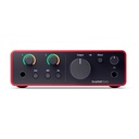 Interfaz De Audio Focusrite Scarlett Solo 4Th Gen