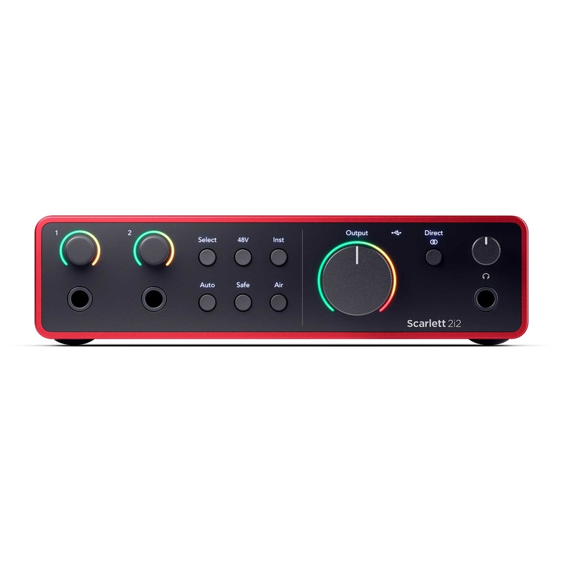 Interfaz De Audio Focusrite Scarlett 2I2 4Th Gen