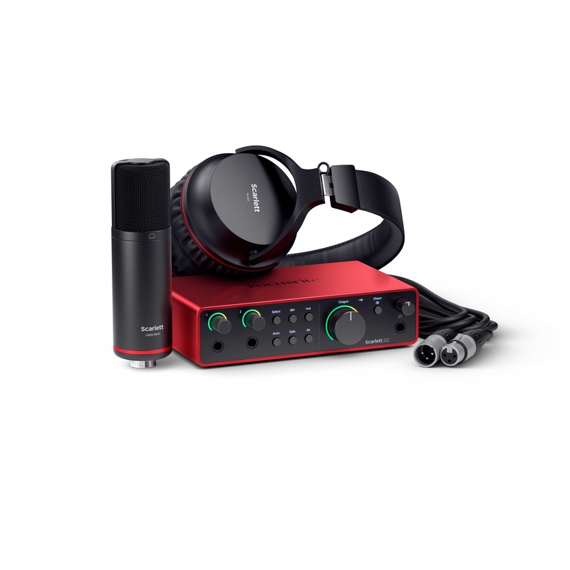 Interfaz De Audio Focusrite Scarlett 2I2 Studio 4Th Gen