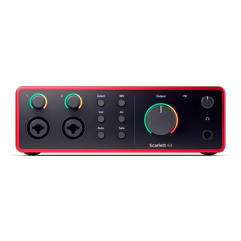 Interface De Audio Focusrite Scarlett 4I4 4Th Gen