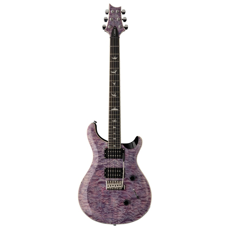 Guitarra Eléctrica Prs Guitars Se Custom 24 Quilt Violet
