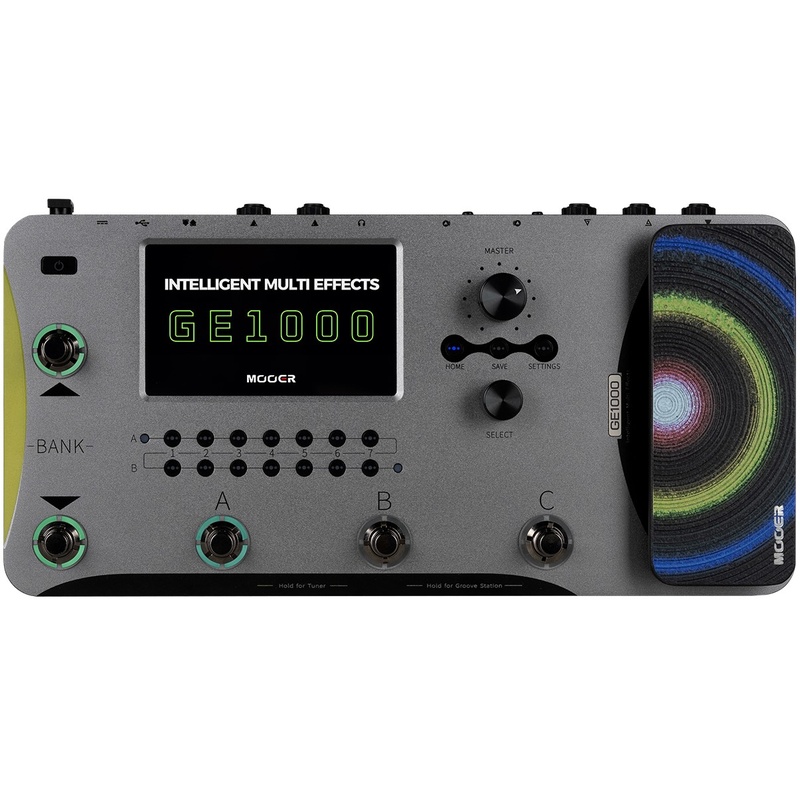 Pedalera Multi-Efectos De Suelo Mooer Ge1000 Li