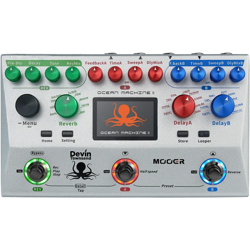 Pedal Multi-Efectos Mooer Ocean Machine Ii