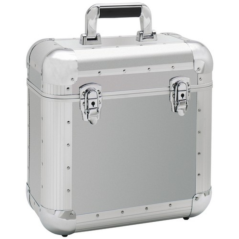 Estuche Para Vinilos Reloop 60 Record Case Silver