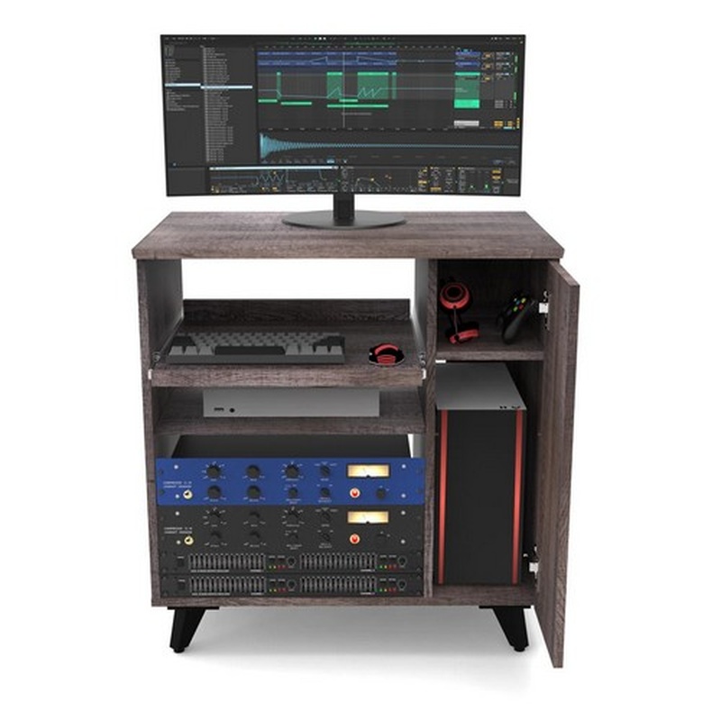 Side Rack Reloop Glorious Modular Side Rack Walnut