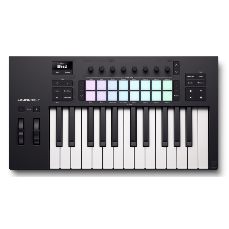 TECLADO CONTROLADOR MIDI NOVATION LAUNCHKEY 25 MK4