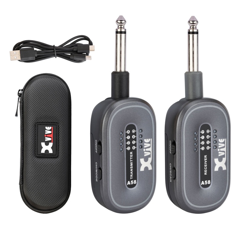 Sistema Wireless Xvive A58 Bk