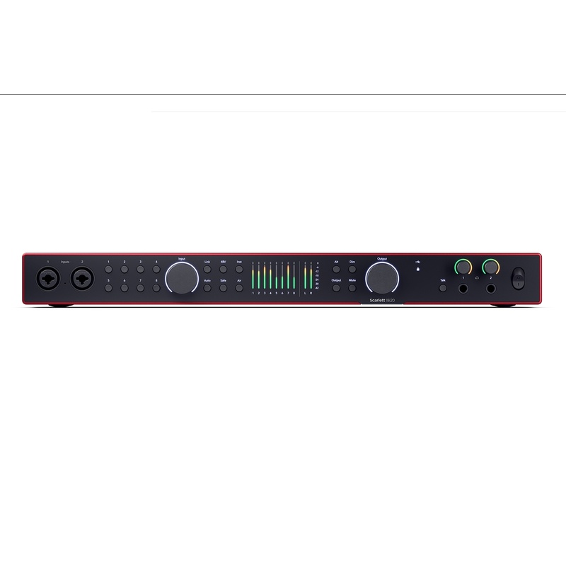 Interface De Audio Usb Focusrite Scarlett 18I20 4Th Gen