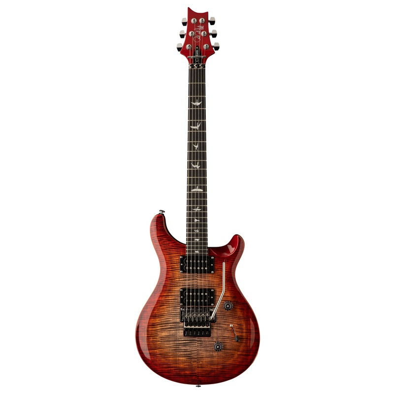 Guitarra Eléctrica Prs Guitars Se Floyd Custom 24 Charcoal Cherry Burst