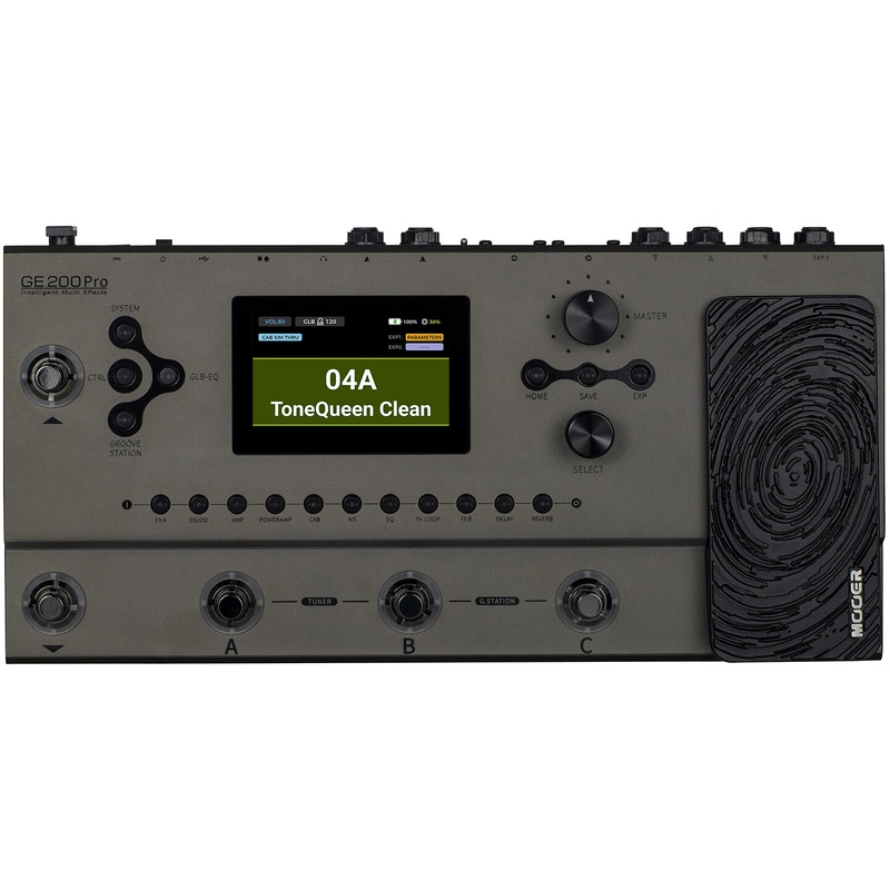 Pedalera Multi-Efectos Mooer Ge200 Pro