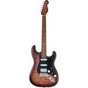 Guitarra Eléctrica Mooer Msc20 Pro Amber Brown