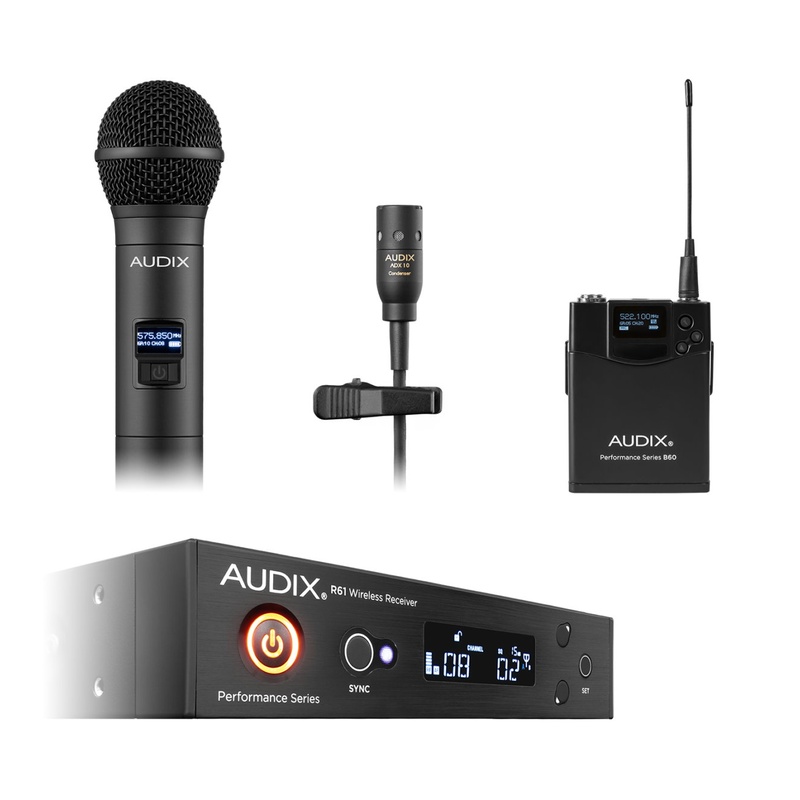 Sistema Wireless De Micrófono Audix Ap61Om2L10