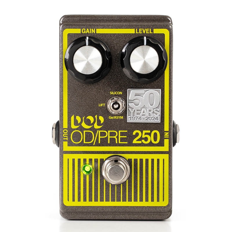 Pedal De Overdrive Dod 250 50Th Anniversary Limited Edition