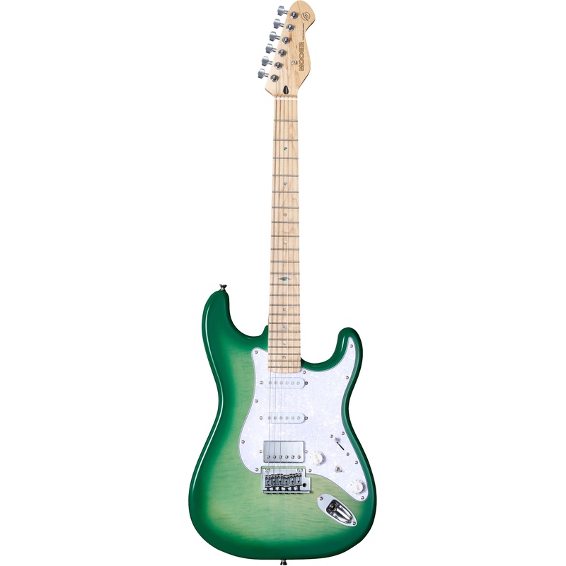 Guitarra Eléctrica Mooer Msc30 Pro Lemon Green
