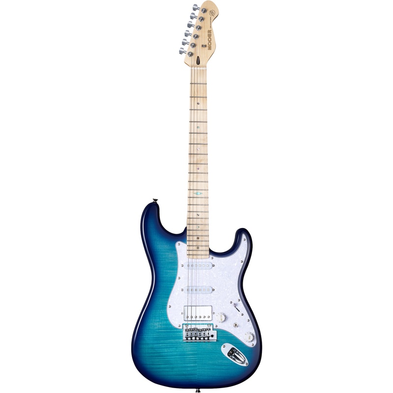 Guitarra Eléctrica Mooer Msc30 Pro Lake Blue