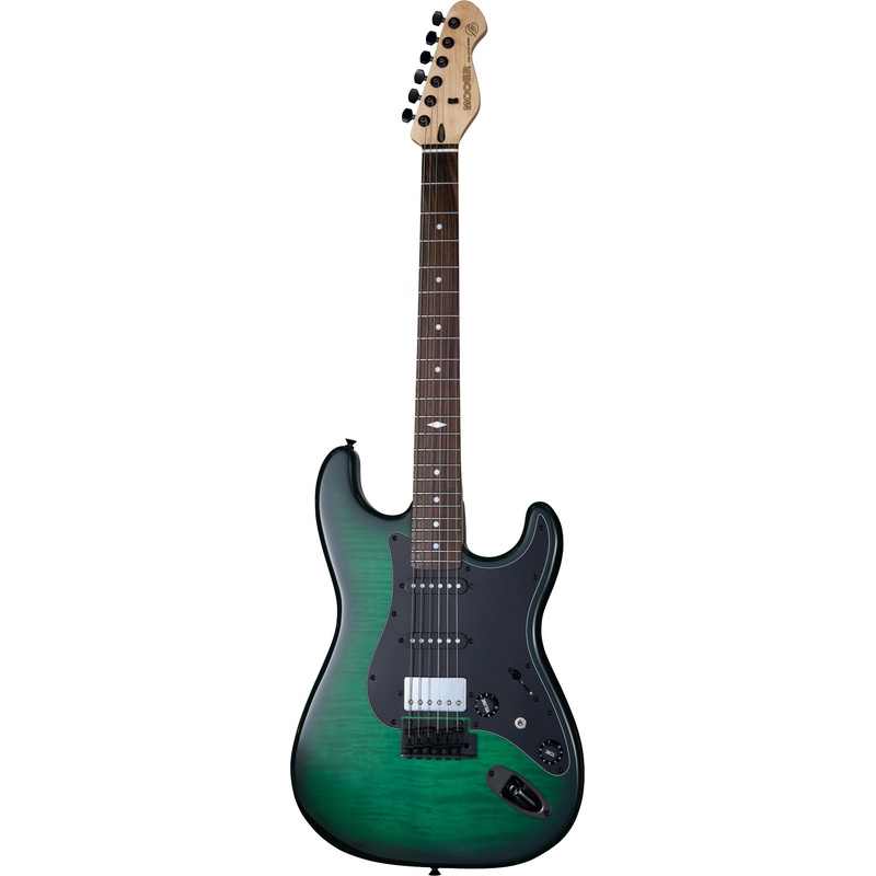 Guitarra Eléctrica Mooer Msc31 Pro Green Burst
