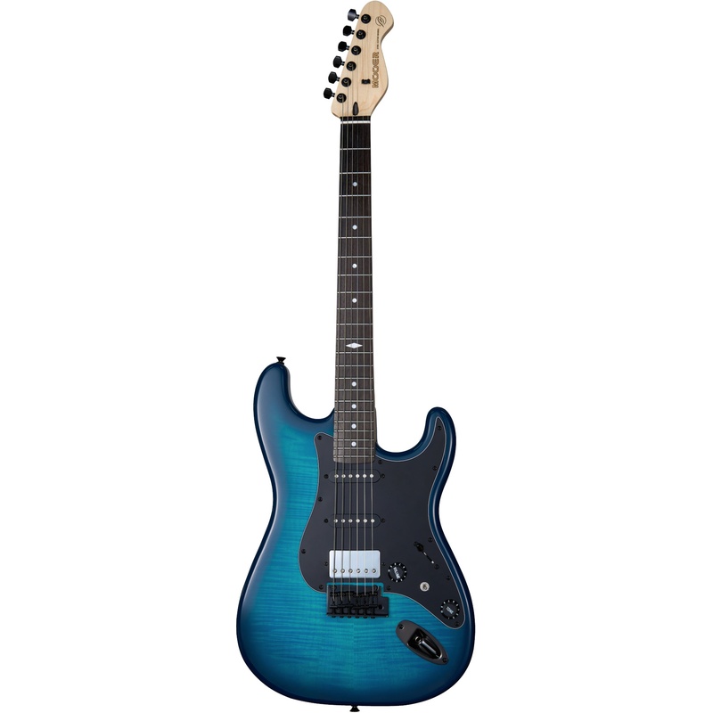 Guitarra Eléctrica Mooer Msc31 Pro Blue Burst