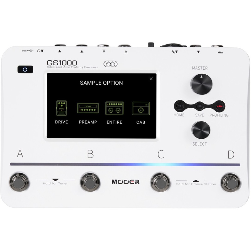 Pedalera Multi-Efectos De Suelo Mooer Gs1000